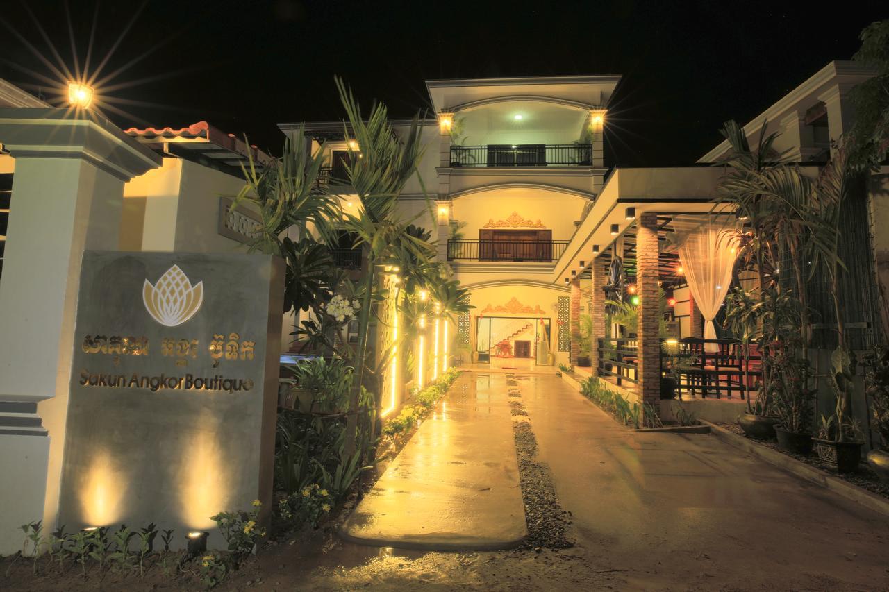 Hotel Sakun Angkor Boutique Siem Reap Exterior foto